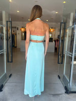 Load image into Gallery viewer, WANDER GOWN AQUA
