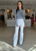 Load image into Gallery viewer, LANI BOOT CUT PANT SKY
