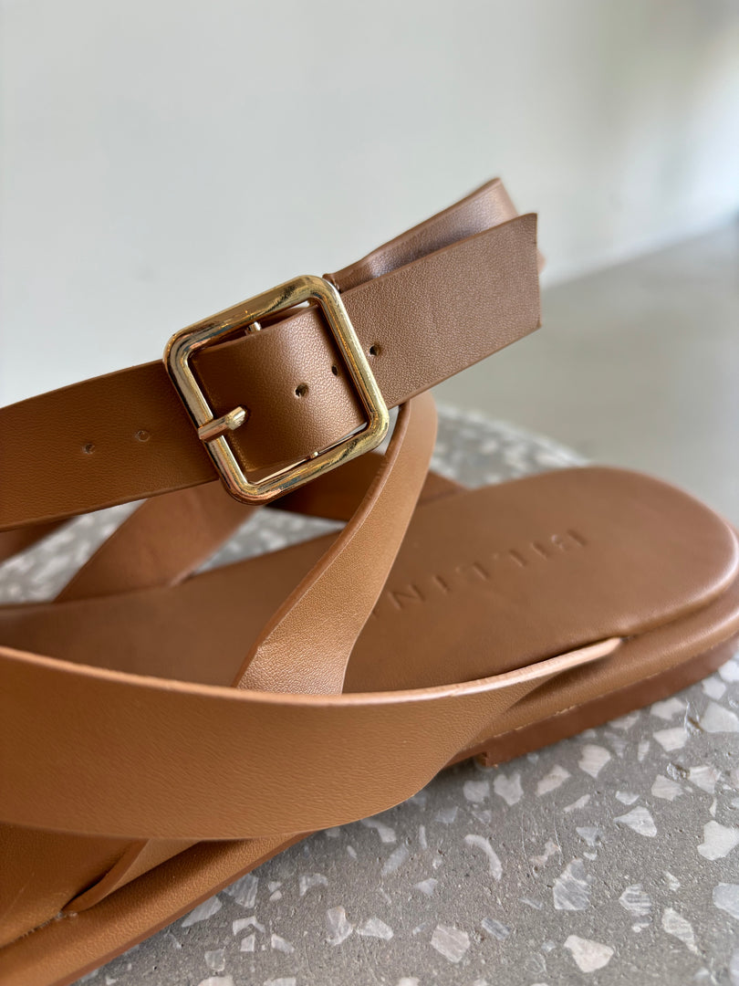 USHI SANDAL - TOFFEE