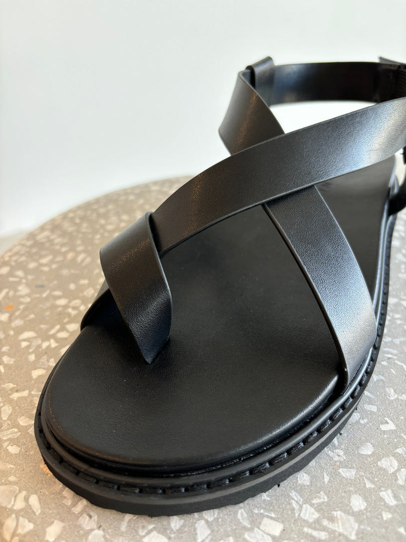 ZARAI SANDAL - BLACK