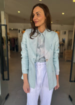 Load image into Gallery viewer, LUMA LINEN SHIRT - SKY
