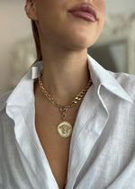 Load image into Gallery viewer, MEDUZA NECKLACE GOLD
