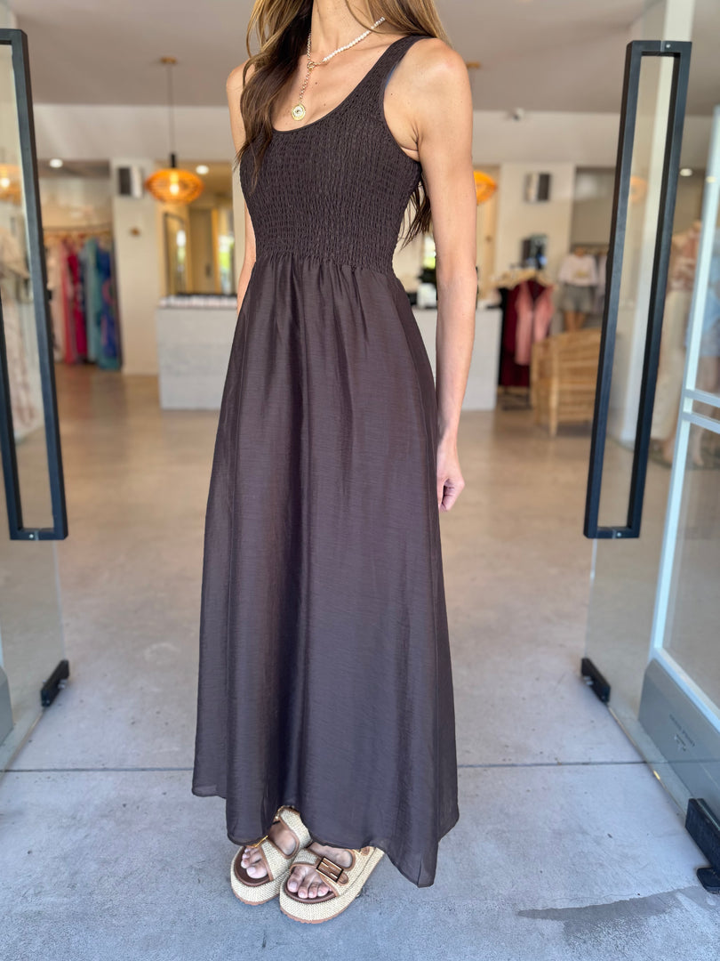 KOVA MAXI DRESS - CLOVE