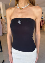 Load image into Gallery viewer, HAVEN STRAPLESS TOP - BLACK
