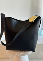 Load image into Gallery viewer, FRANCESCA SHOLDER BAG - BLACK
