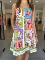 Load image into Gallery viewer, MYSTIC SHIFT DRESS PRINT
