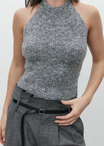 Load image into Gallery viewer, SAMARA TOP GREY MARLE
