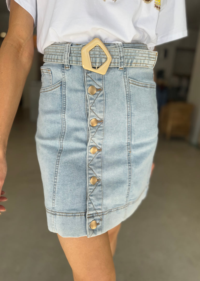 ADJACENT MINI SKIRT - ACID