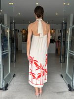 Load image into Gallery viewer, LA VISTA HALTER DRESS
