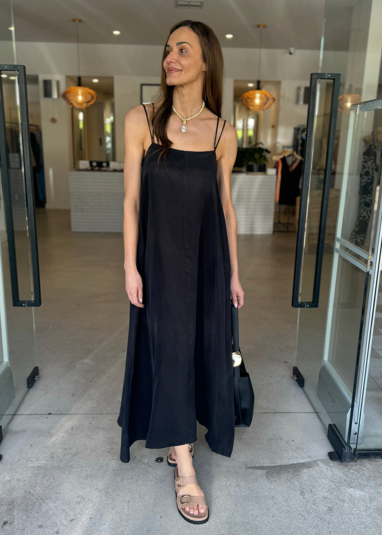 MILANO MAXI DRESS BLACK