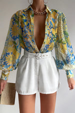 Load image into Gallery viewer, FLEETWOOD BLOUSE LEMON
