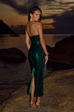 Load image into Gallery viewer, VESINA SEQUIN EMERALD
