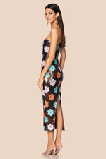 Load image into Gallery viewer, SIENNA SEQUIN MIDI FLORAL
